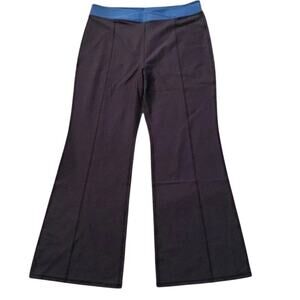 Summersalt NEW Two-Tone Blue Flare Leg Yoga Pants Womens 20 Plus Sz ECO-FRIENDLY